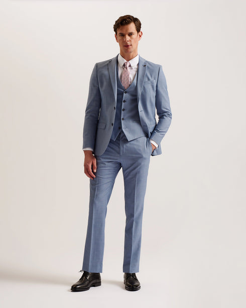 ORIONW-Suits-SOFT BLUE SHARKSKIN VEST- Ted Baker Romania